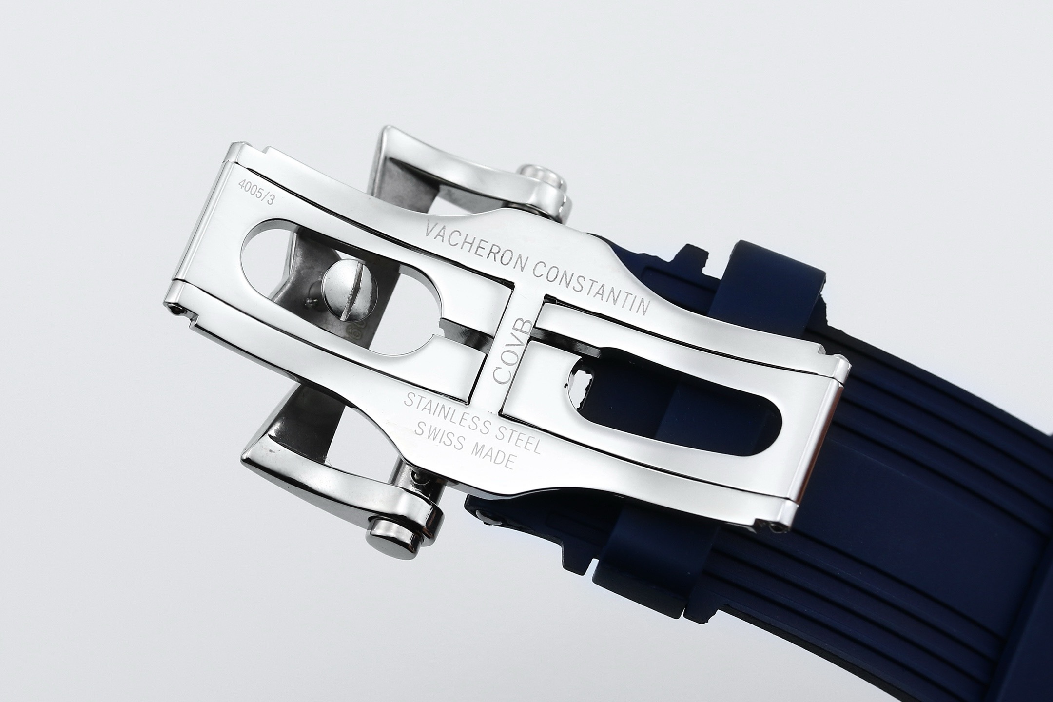 Vacheron Constantin Overseas Tourbillon 42.5mm Blue Dial Automatic Watch