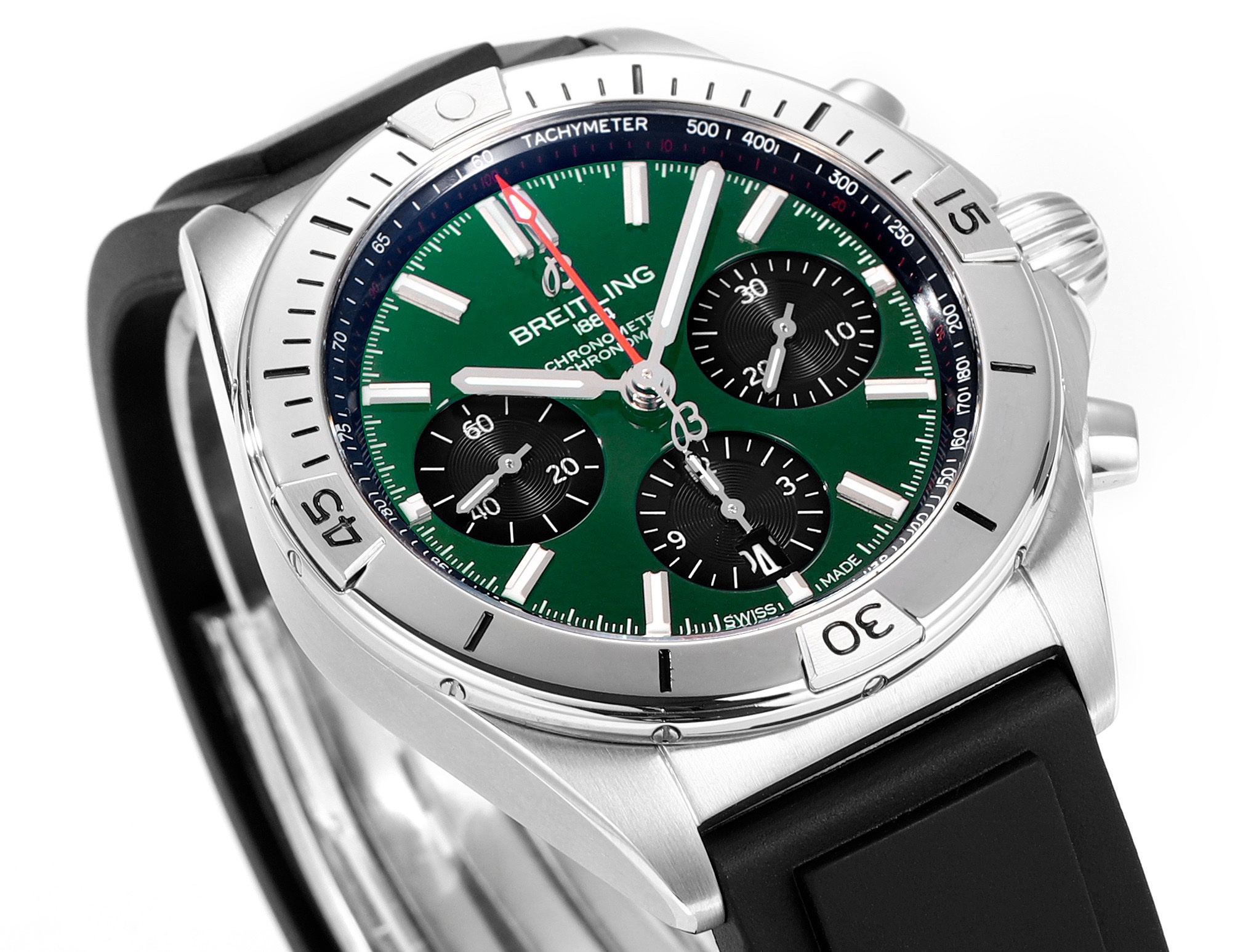 Breitling Chronomat Automatic Watch | BLS New Release 42mm Tricolor Arrows Pilot Watch