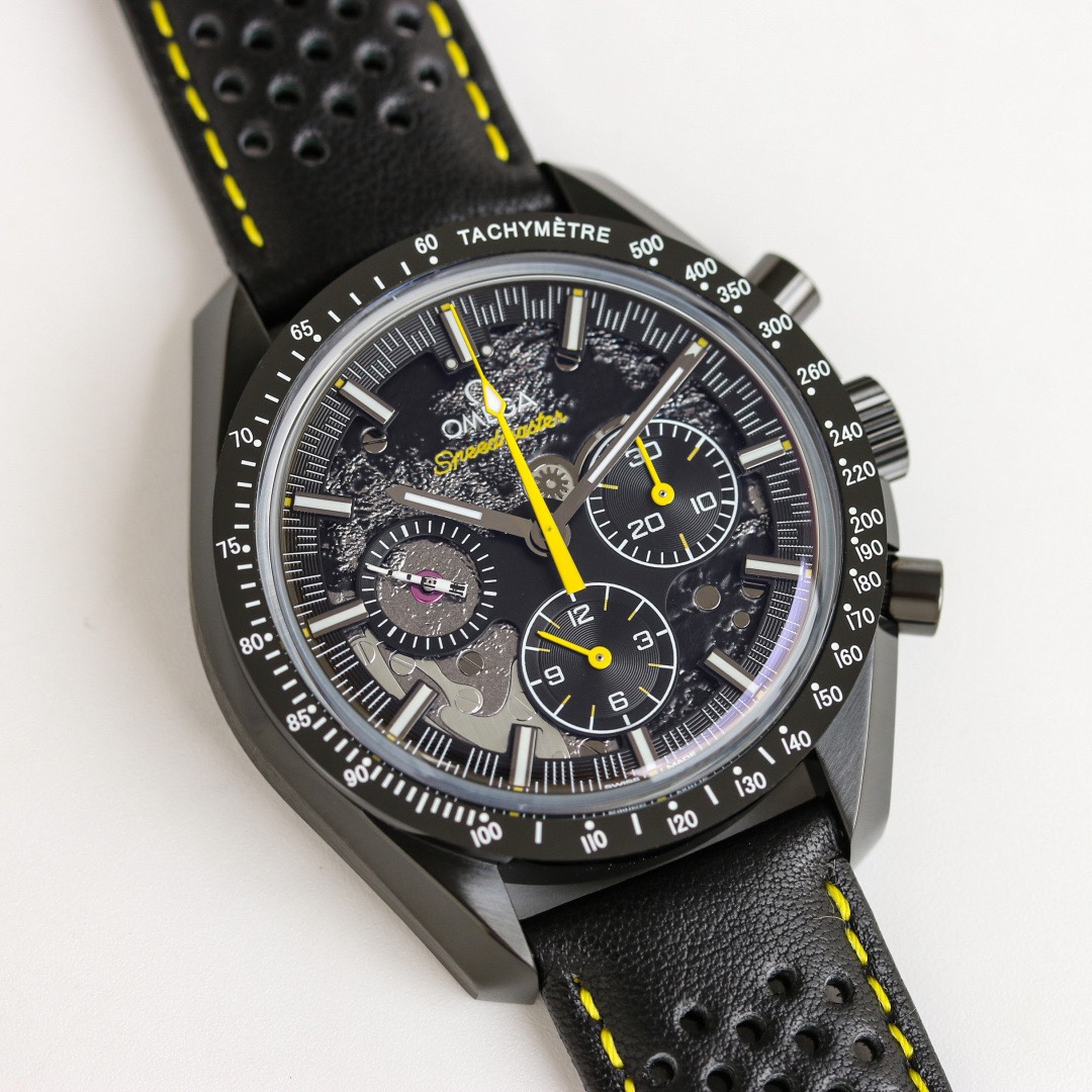 OMEGA Speedmaster Second Generation Apollo 8 Watch, Limited Edition Men's Mechanical Chronograph Watch