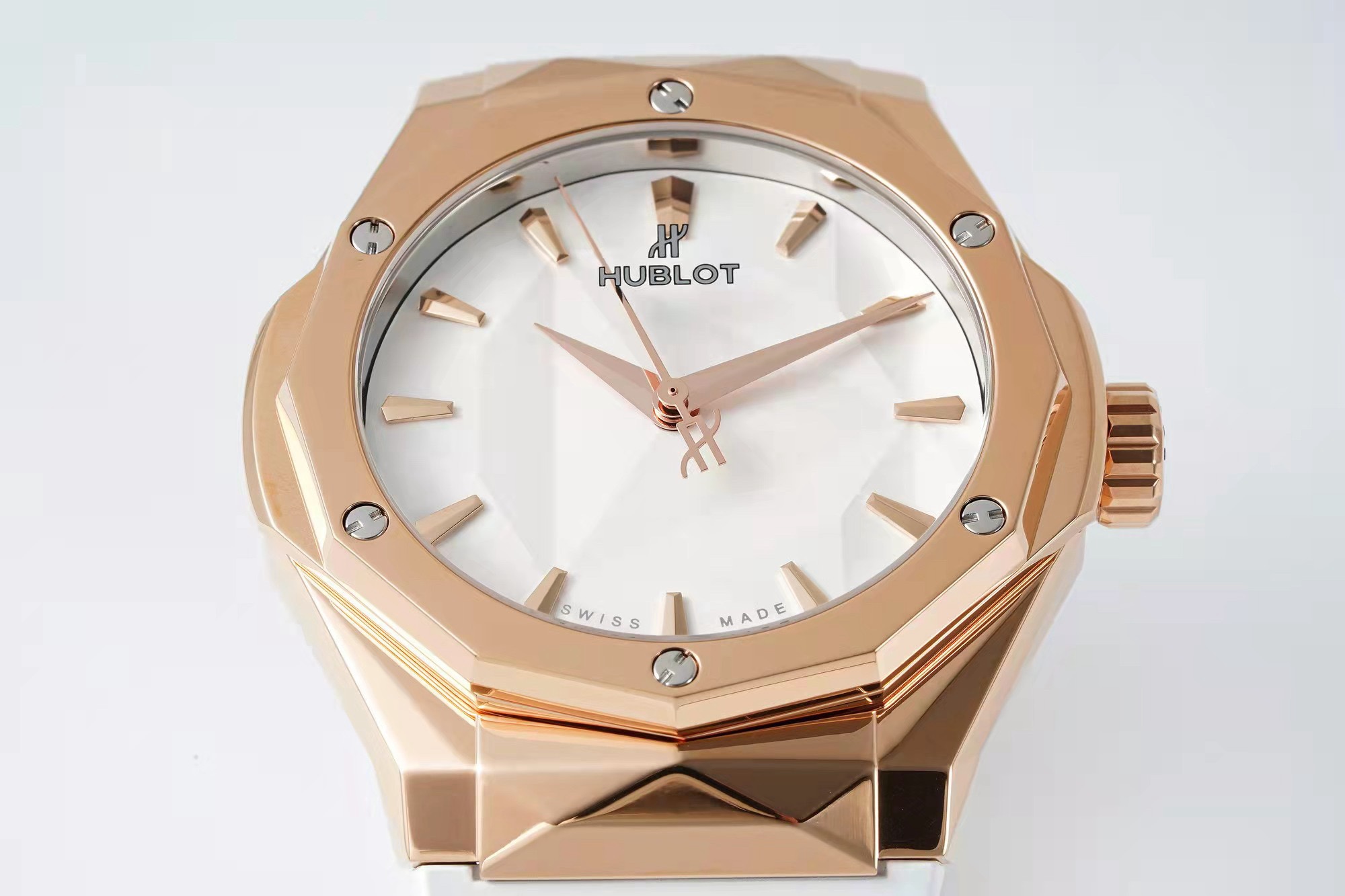 Hublot x Richard Orlinski Co-branded Watch APS Top Replica, 40mm Faceted Polygon Case