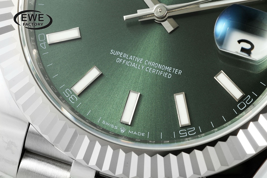 Rolex EWE Factory Datejust 41mm Men Watch, 3235 Automatic Movement, 904L Steel