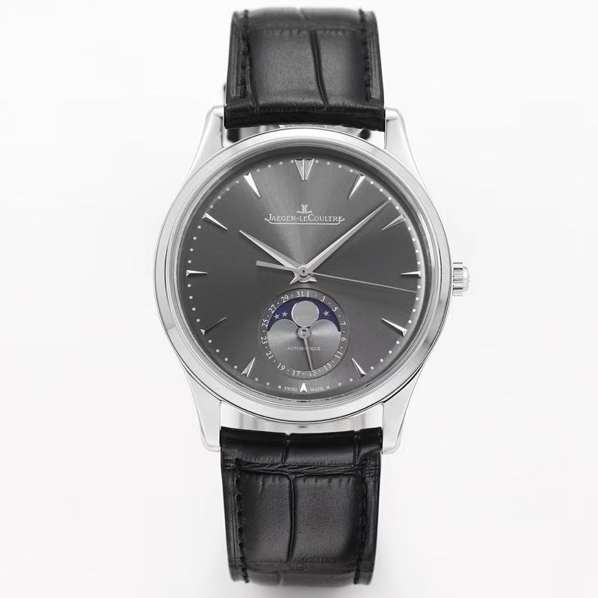 Jaeger-LeCoultre Master Ultra Thin Moon Automatic Watch, Multiple Dial & Case Color Options