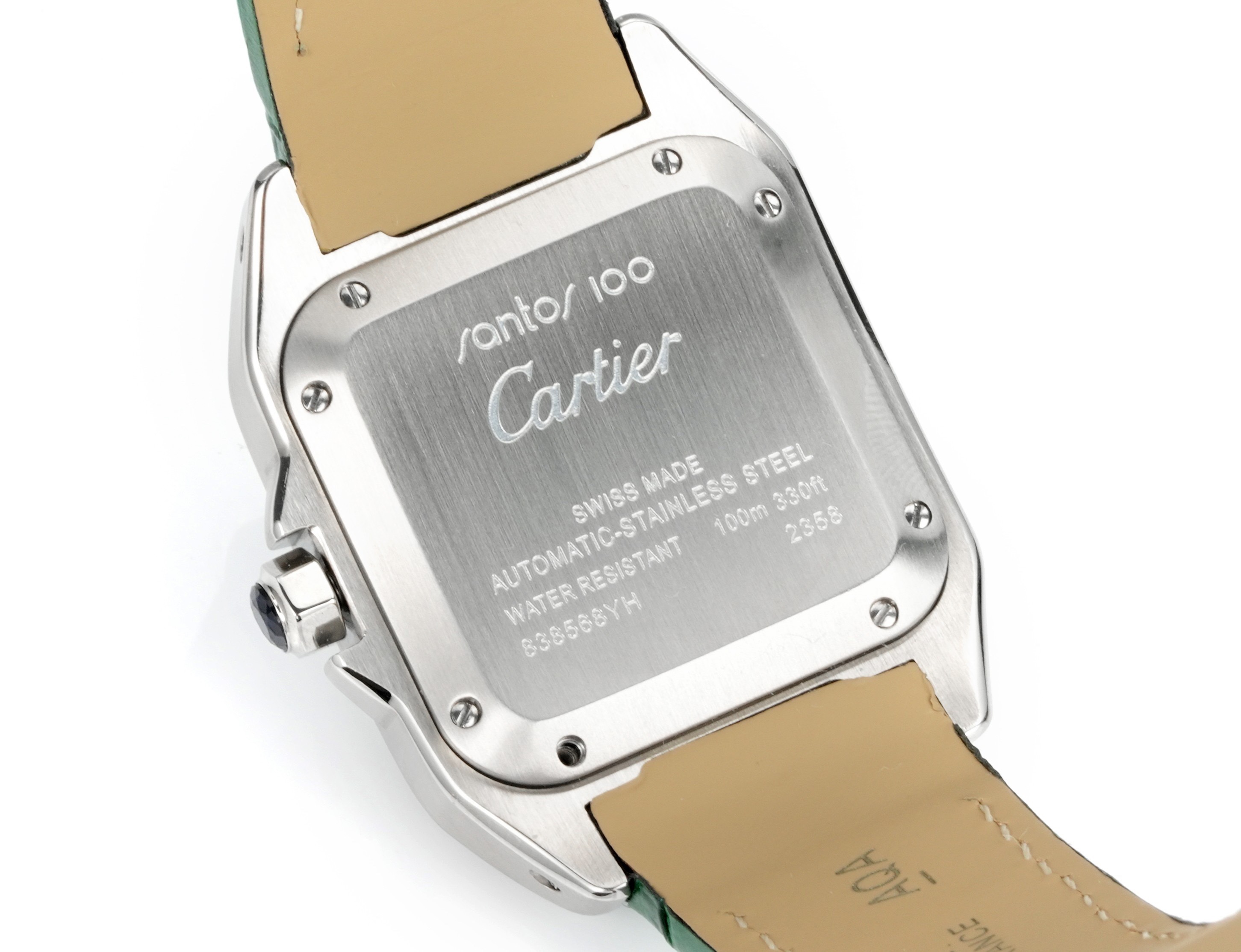Cartier Santos 100th Anniversary Ladies Automatic Watch, 35.6mm