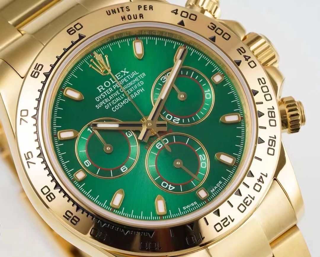 Rolex Cosmograph Daytona Chronograph Watch 40mm 904L Steel Ceramic Bezel Custom 7750 Movement