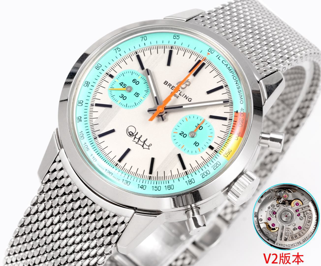 Breitling Top Time 41mm B01 Movement Racing Watch