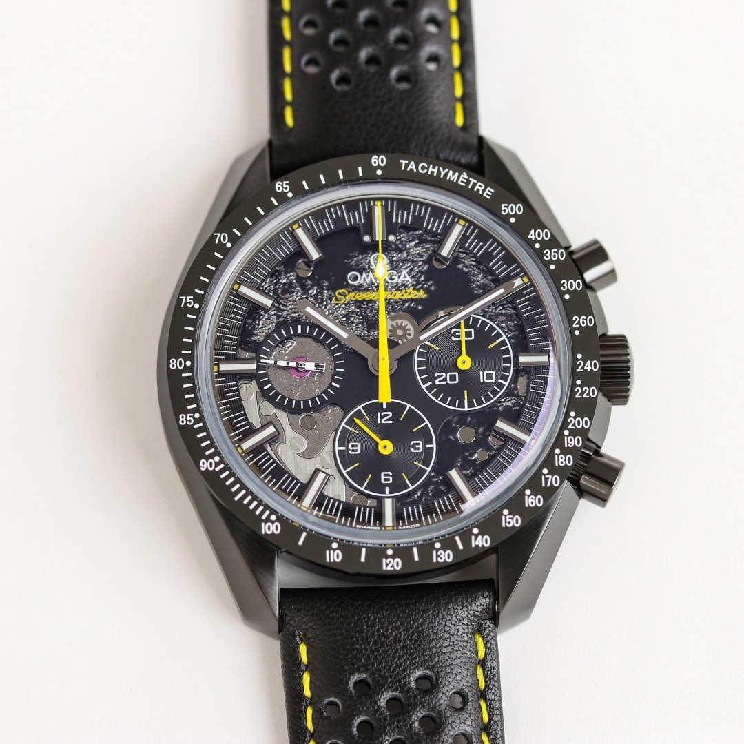 OMEGA Speedmaster Second Generation Apollo 8 Watch, Limited Edition Men's Mechanical Chronograph Watch