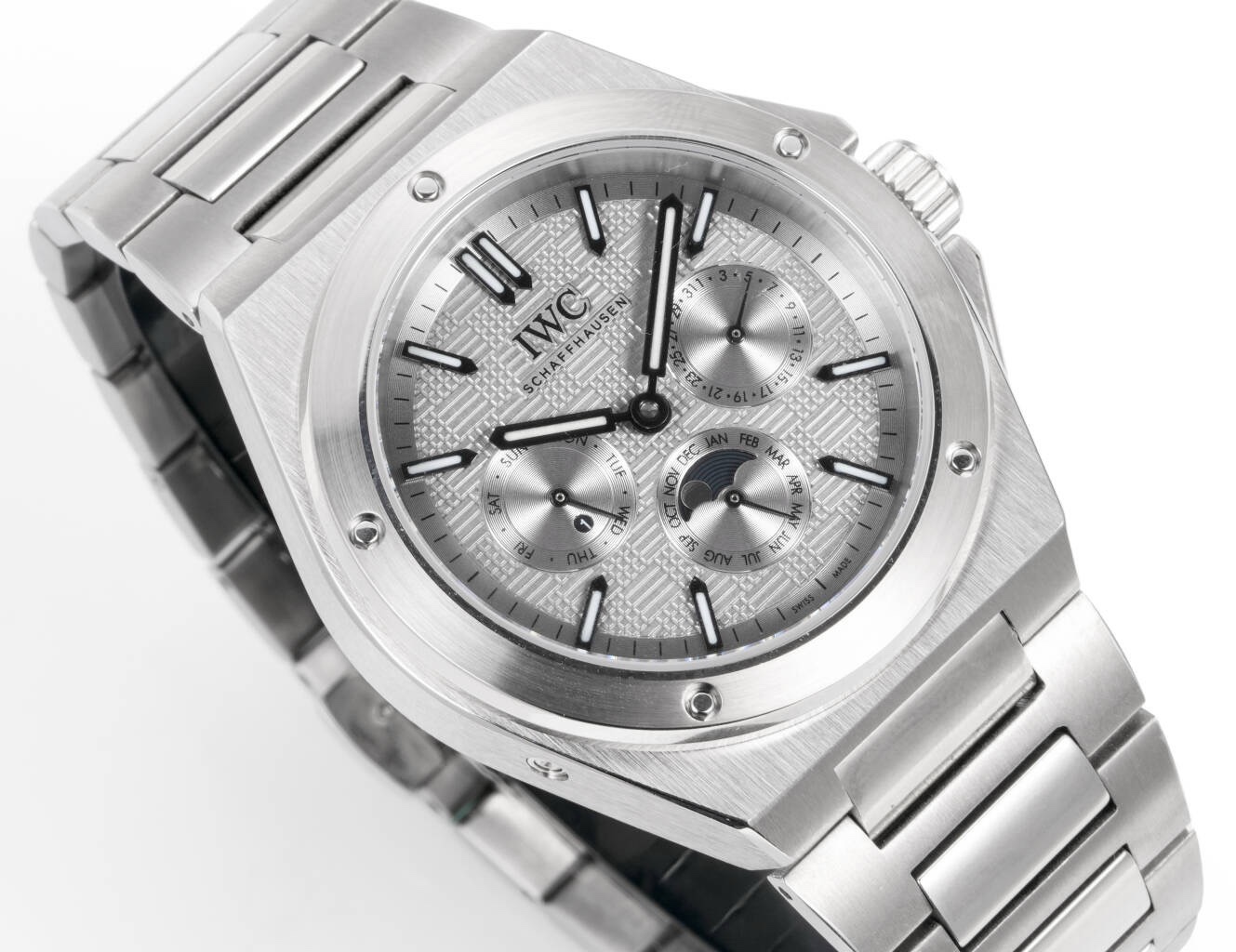 IWC Ingenieur Perpetual Calendar 41.6mm | Gérald Genta Classic Design Luxury Watch‑Blue Dial