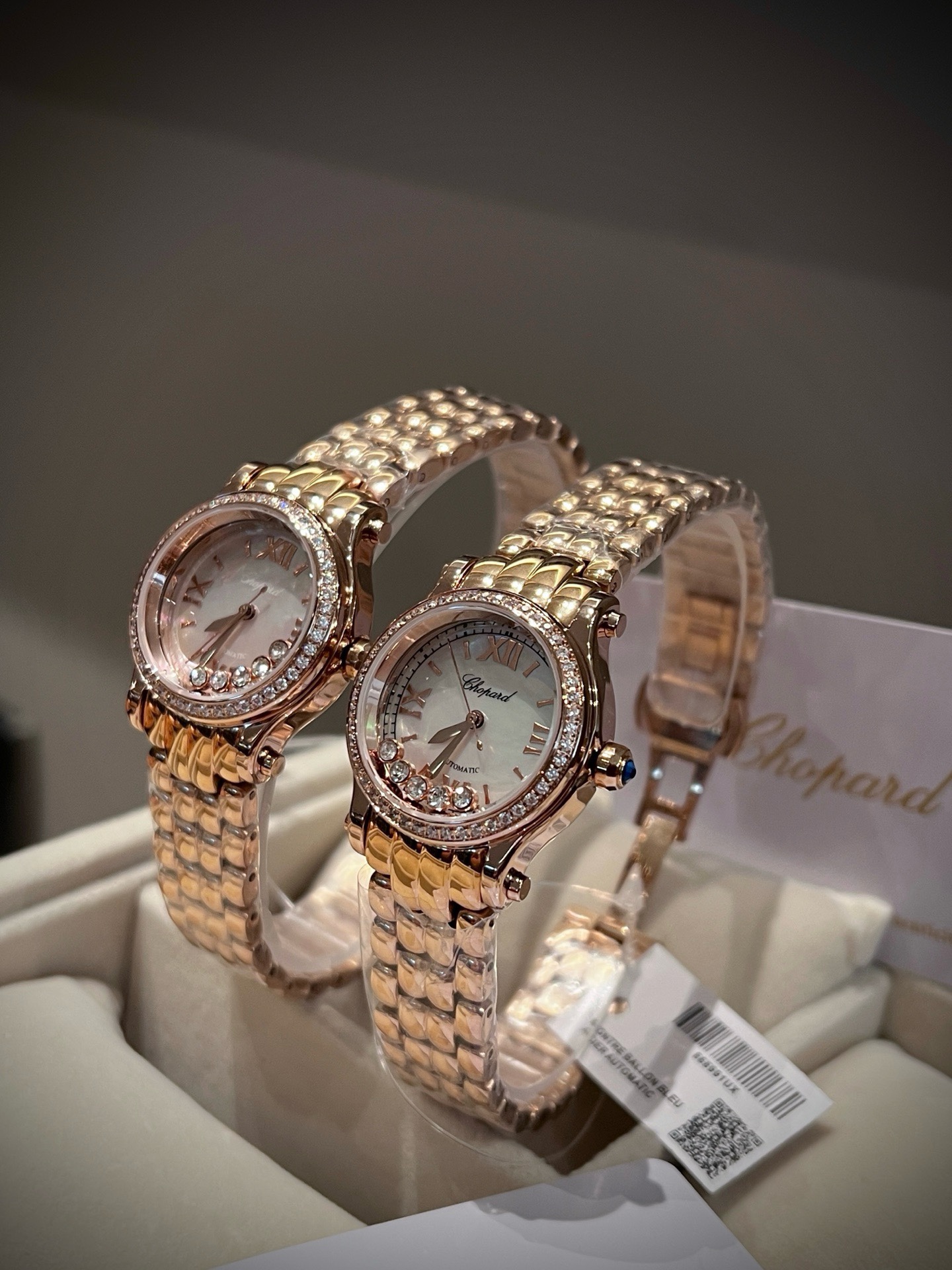 Chopard Happy Diamonds Women Watch 30mm, Stainless Steel Bracelet Fashion Watch