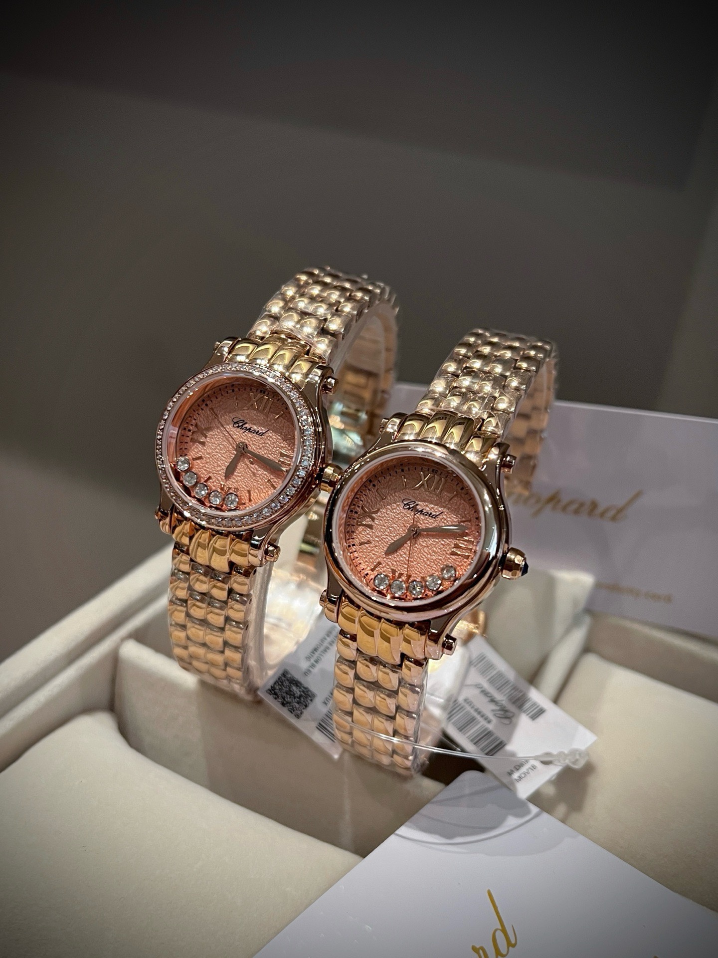 Chopard Happy Diamonds Women Watch 30mm, Stainless Steel Bracelet Fashion Watch
