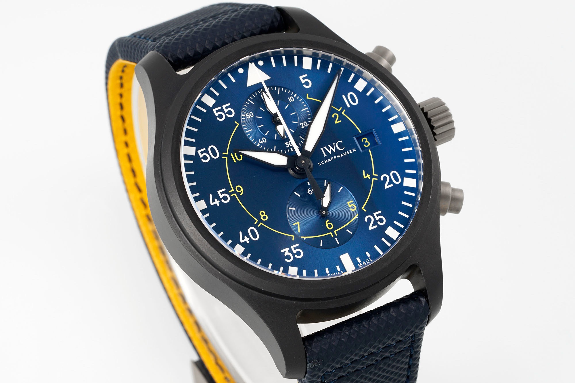 IWC Da Vinci Chronograph Watch 42mm | Modified Cal.89361 Integrated Movement Full Working Functions
