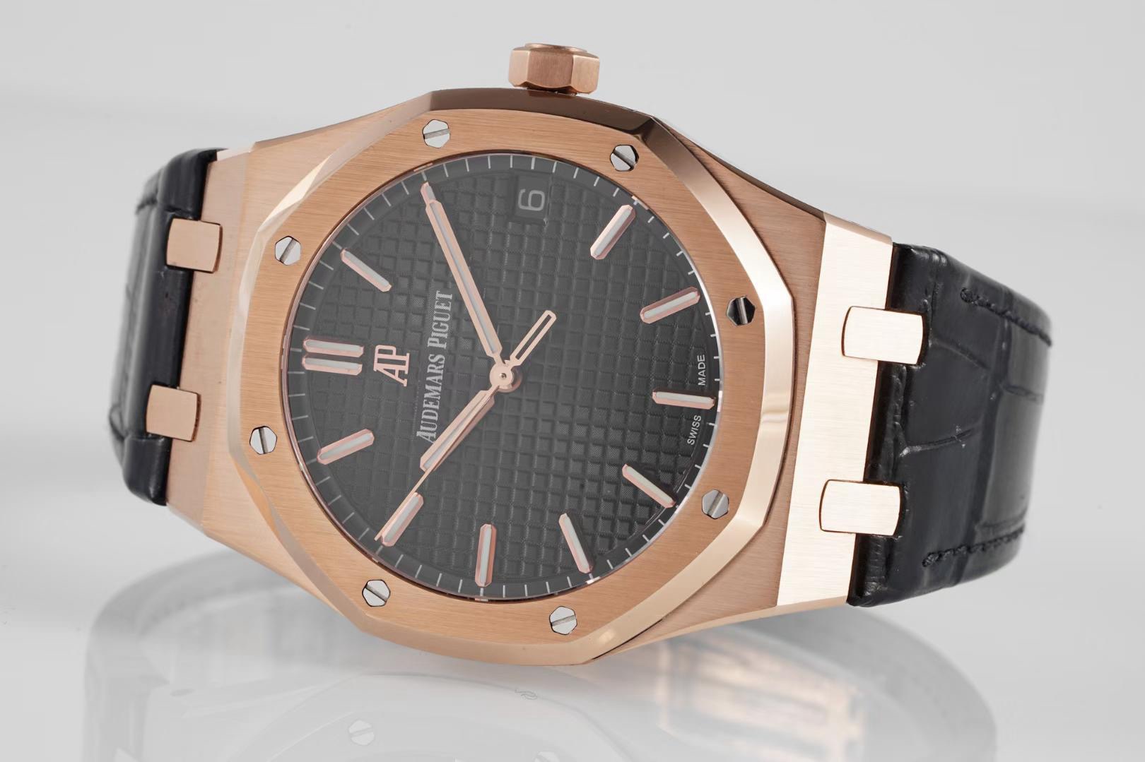 Audemars Piguet Royal Oak 15500 41mm Automatic Watch Modified Cal.4302 Movement