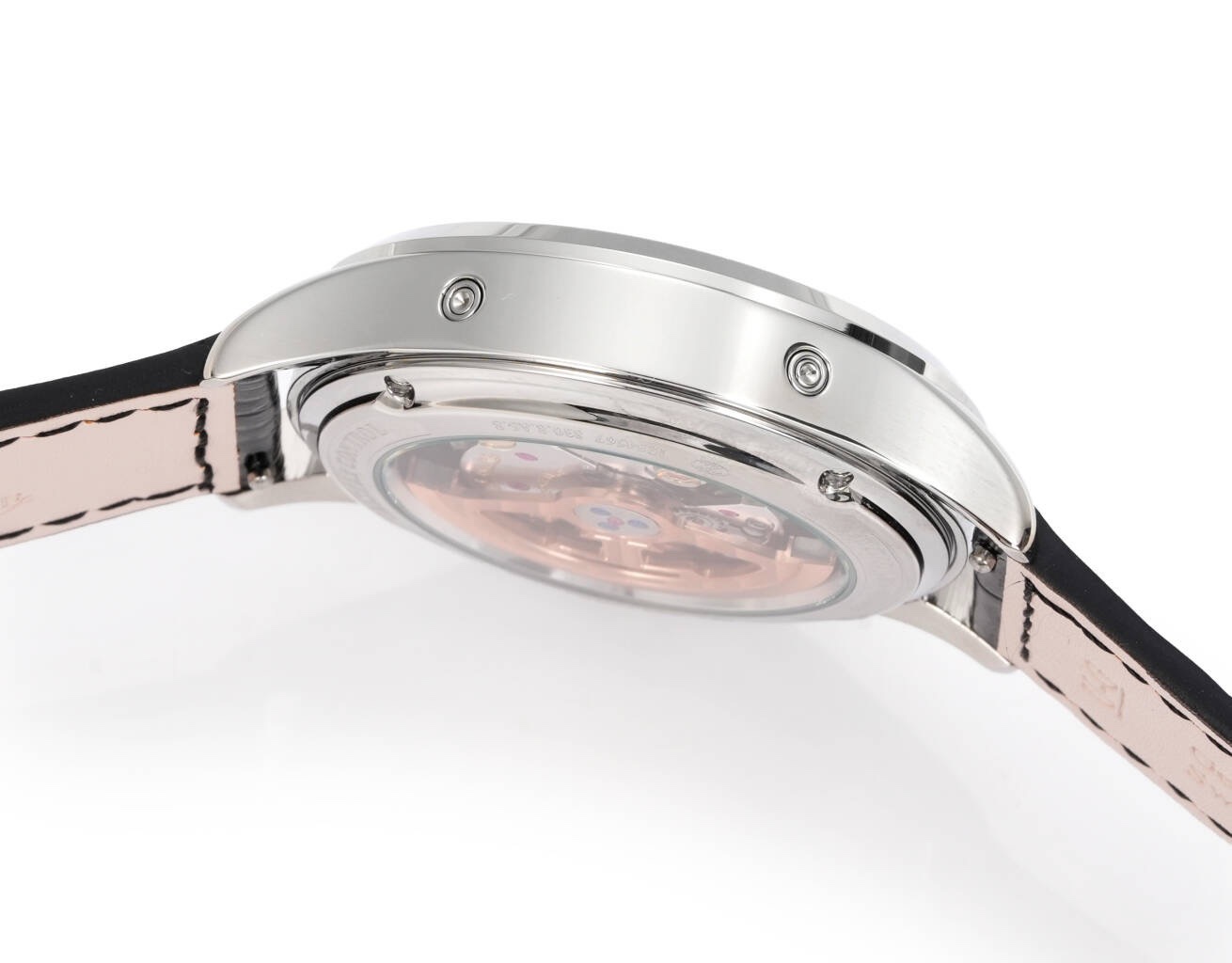 Jaeger-LeCoultre Master Calendar Moon Phase Automatic Watch 40mm Genuine Leather Strap