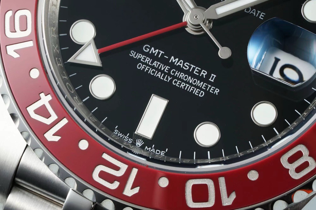 Rolex GMT Travel Watch 904L Steel Cal.3285 Movement