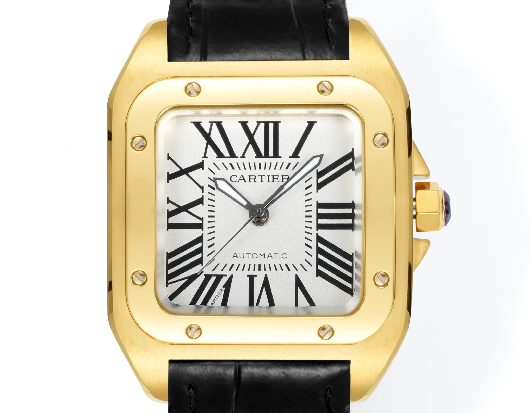 Cartier Santos 100th Anniversary Ladies Automatic Watch, 35.6mm