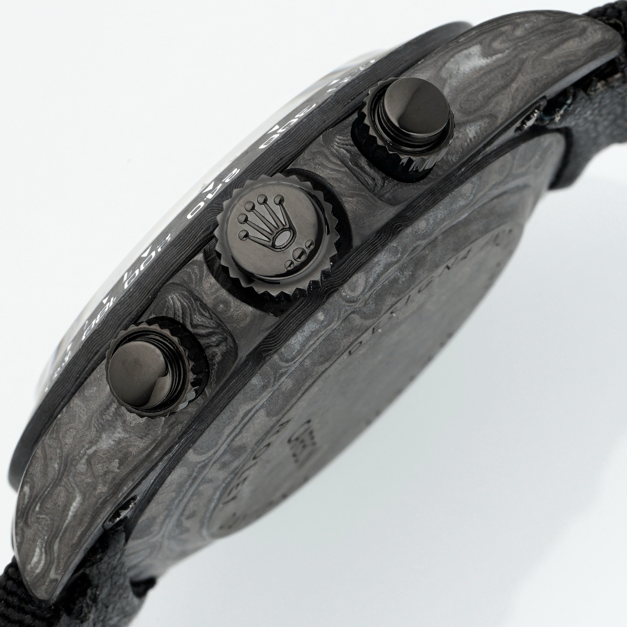 Rolex Diw Carbon Skeleton Chronograph
