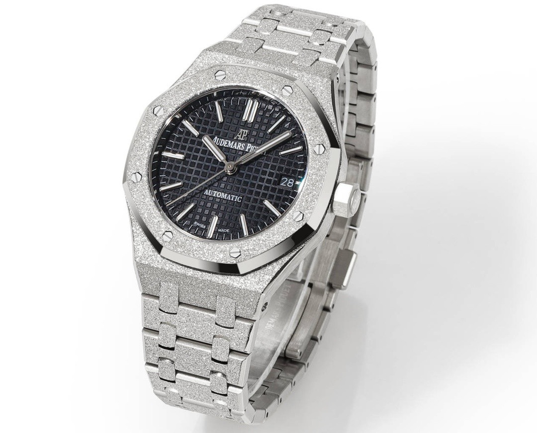 Audemars Piguet Royal Oak 37mm 15454 Frosted Gold Ladies Automatic Watch