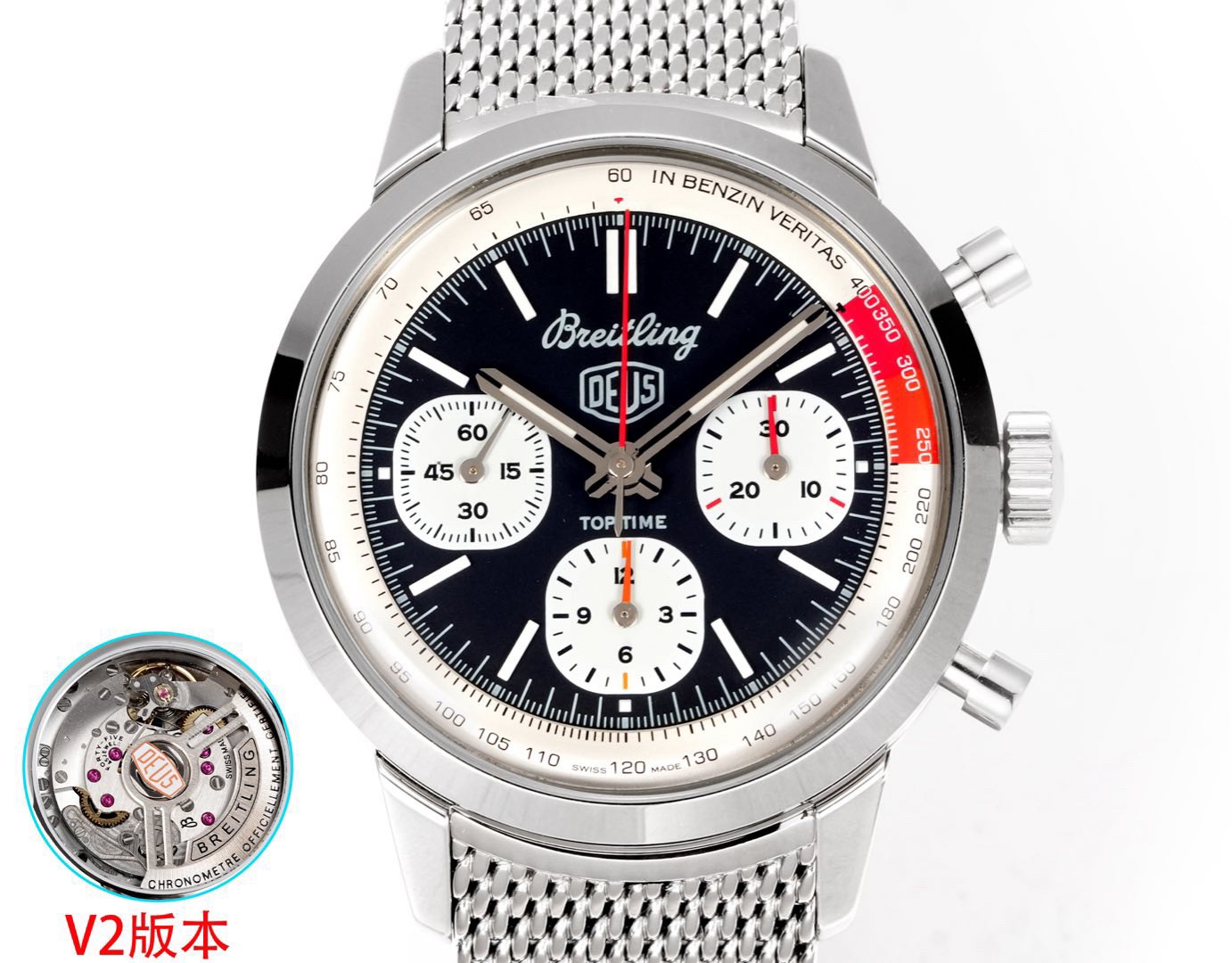 Breitling Top Time 41mm B01 Movement Racing Watch
