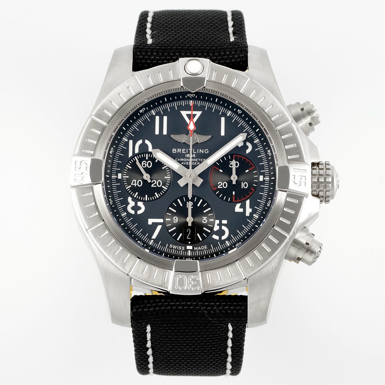 BREITLING Avenger B01 Chronograph 45mm Pilot Watch | BLS Factory Cal.B01 Modified Movement