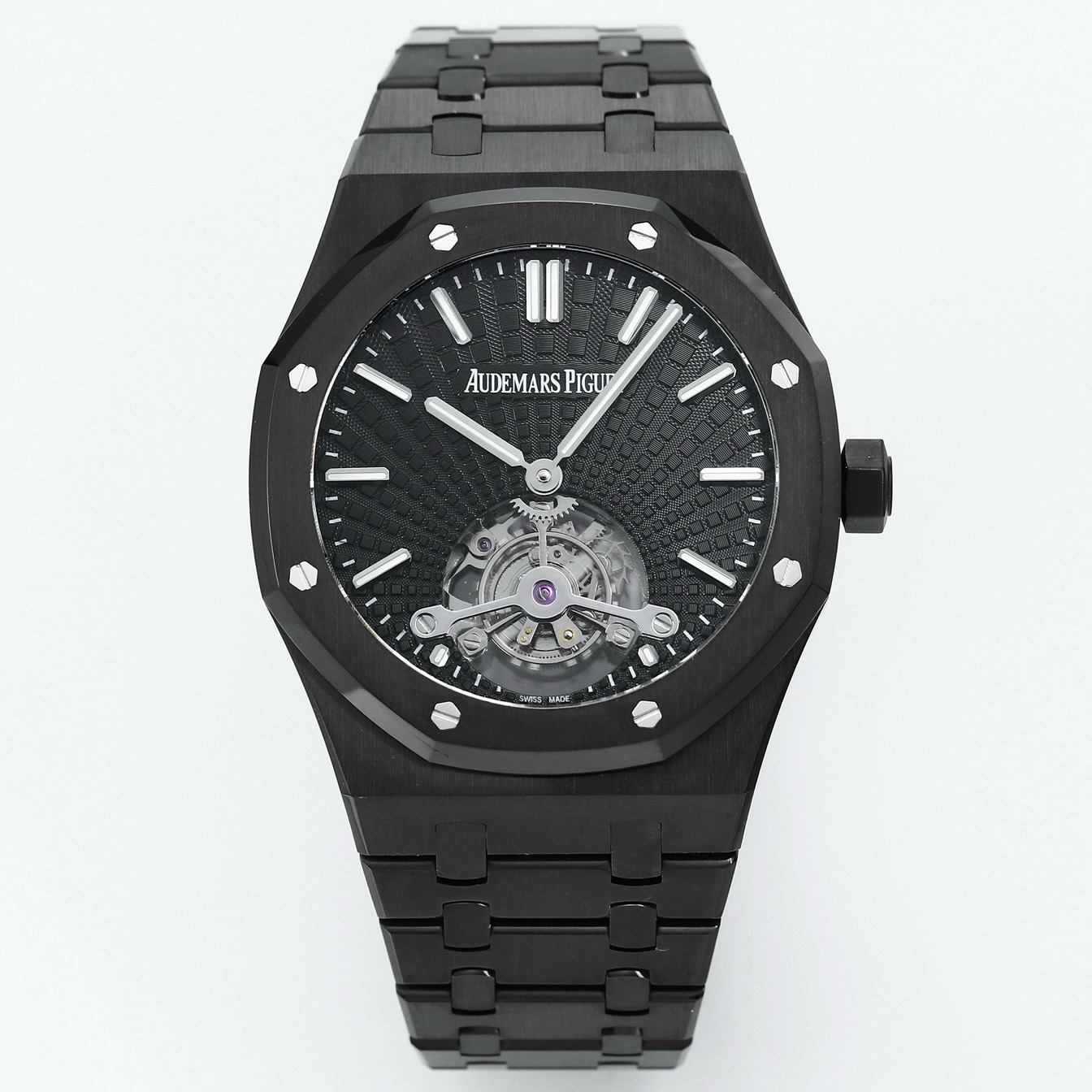 Audemars Piguet Royal Oak Tourbillon 41mm Evolutive Tapisserie Dial Automatic Watch