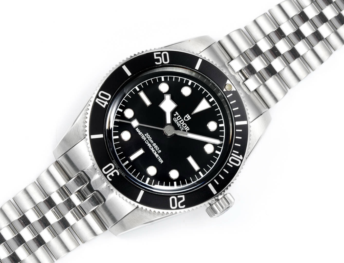 Tudor Black Bay GMT Automatic Diver Watch 41mm, Domed Sapphire Crystal, Rivet Stainless Steel Bracelet, Multiple Ceramic Bezel Color Options
