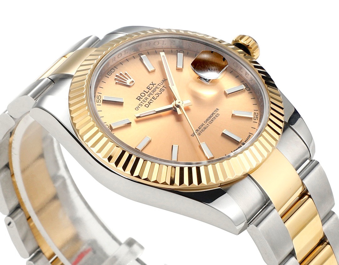 Rolex Datejust 41mm Automatic Watch 3235 Movement 72‑Hour Power Reserve Fluted Bezel