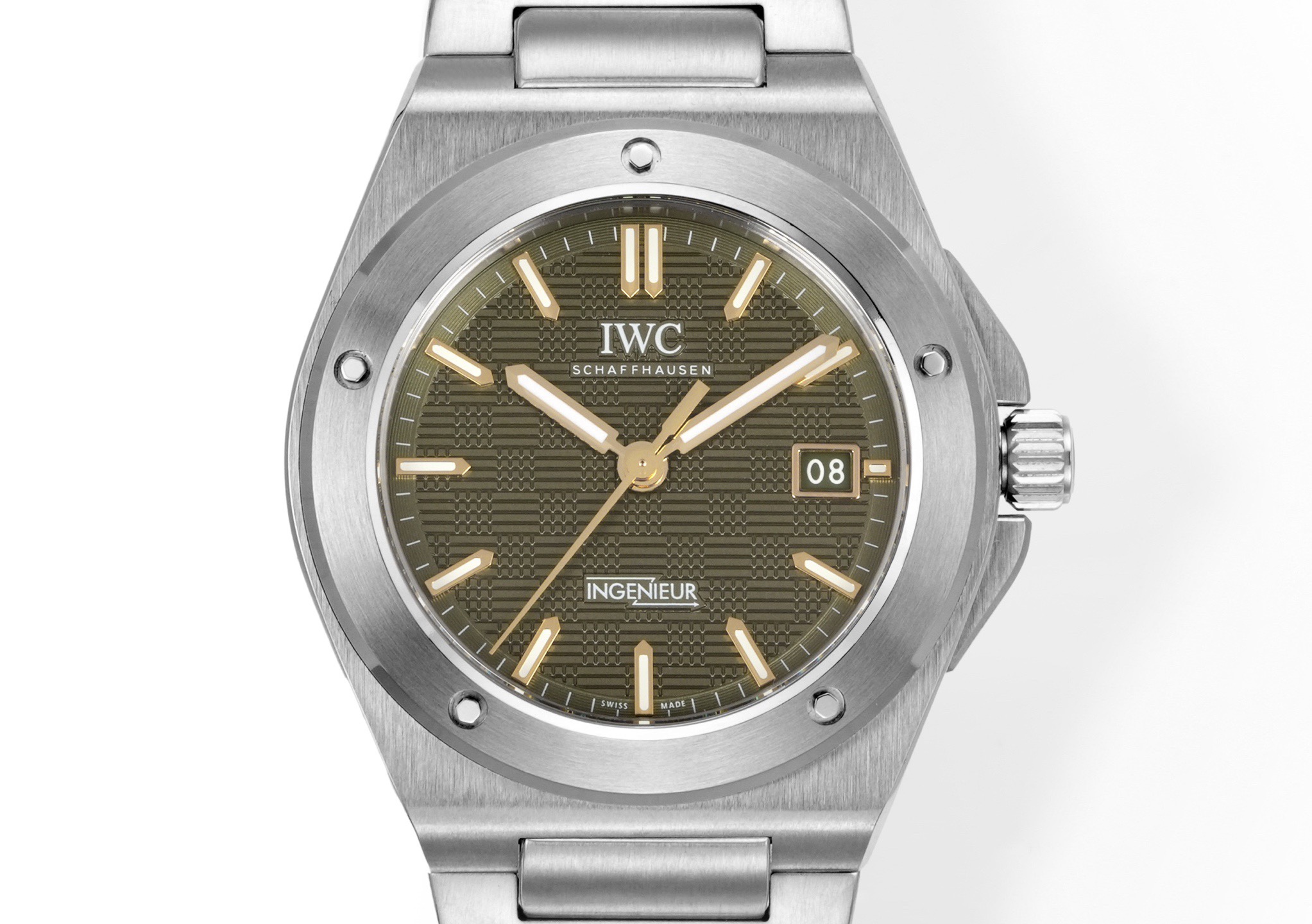IWC Ingenieur Automatic Watch 40mm Men Steel Wristwatch Multi Dial Colors