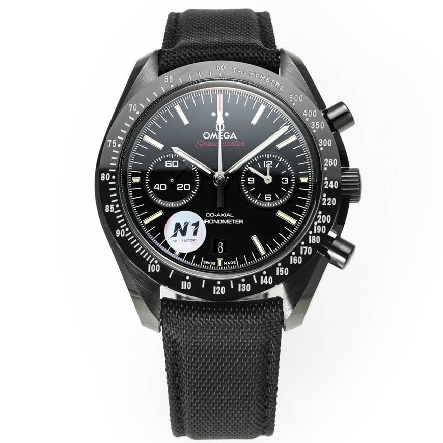 Omega Speedmaster Dark Side of the Moon Full Ceramic Chronograph | N1 Factory Cal.9300 Automatic Watch 44.25mm