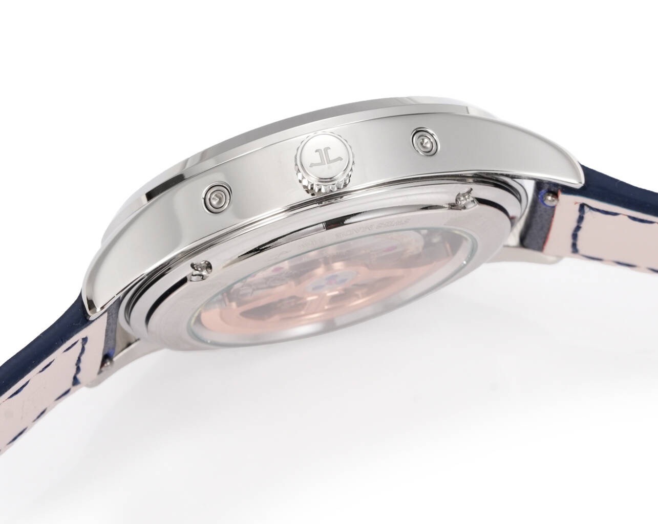 Jaeger-LeCoultre Master Calendar Moon Phase Automatic Watch 40mm Genuine Leather Strap