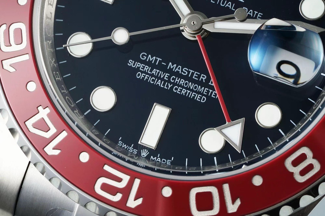 Rolex GMT Travel Watch 904L Steel Cal.3285 Movement
