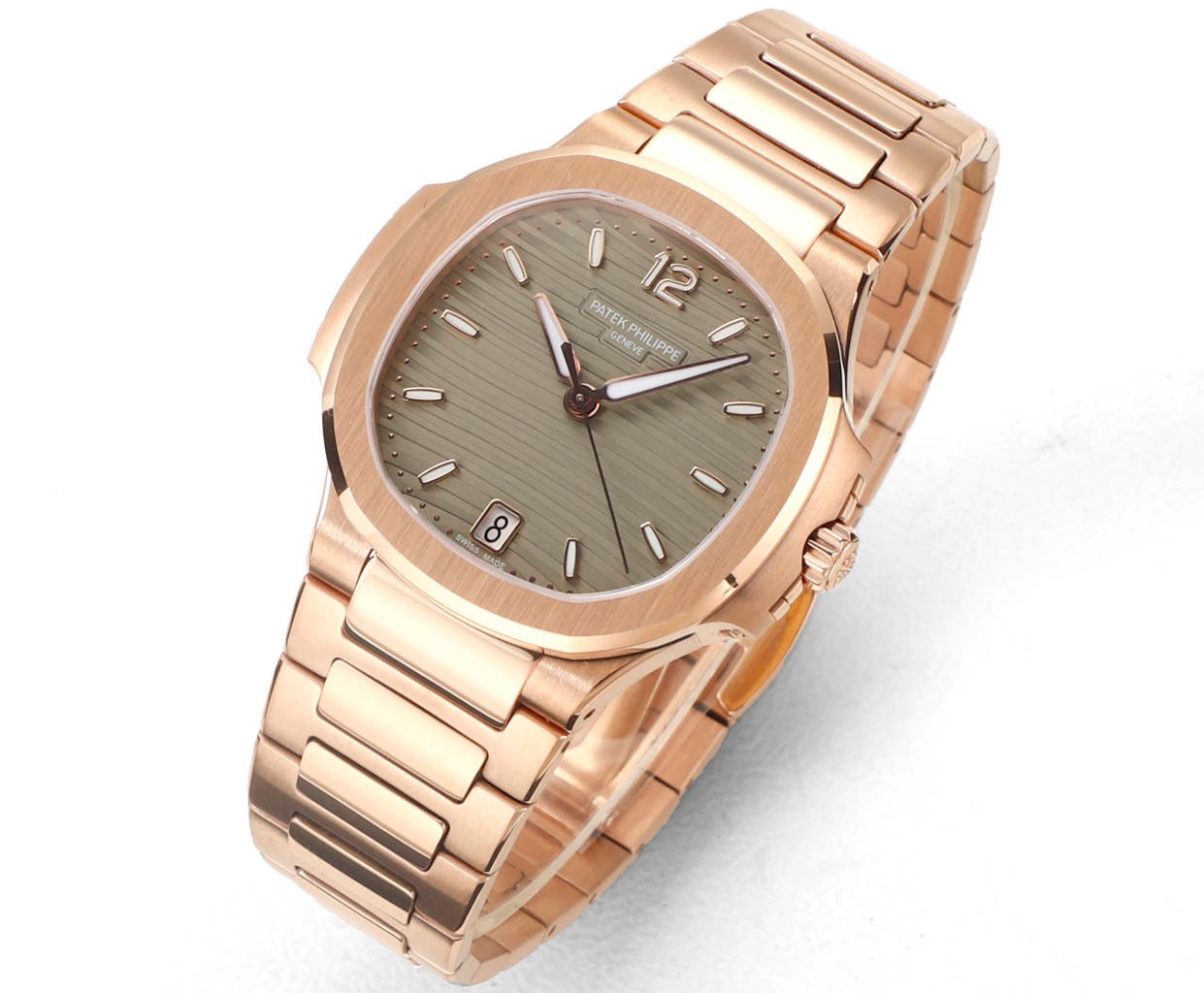 Patek Philippe Nautilus 7118 Ladies Watch | Custom Cal.324SC