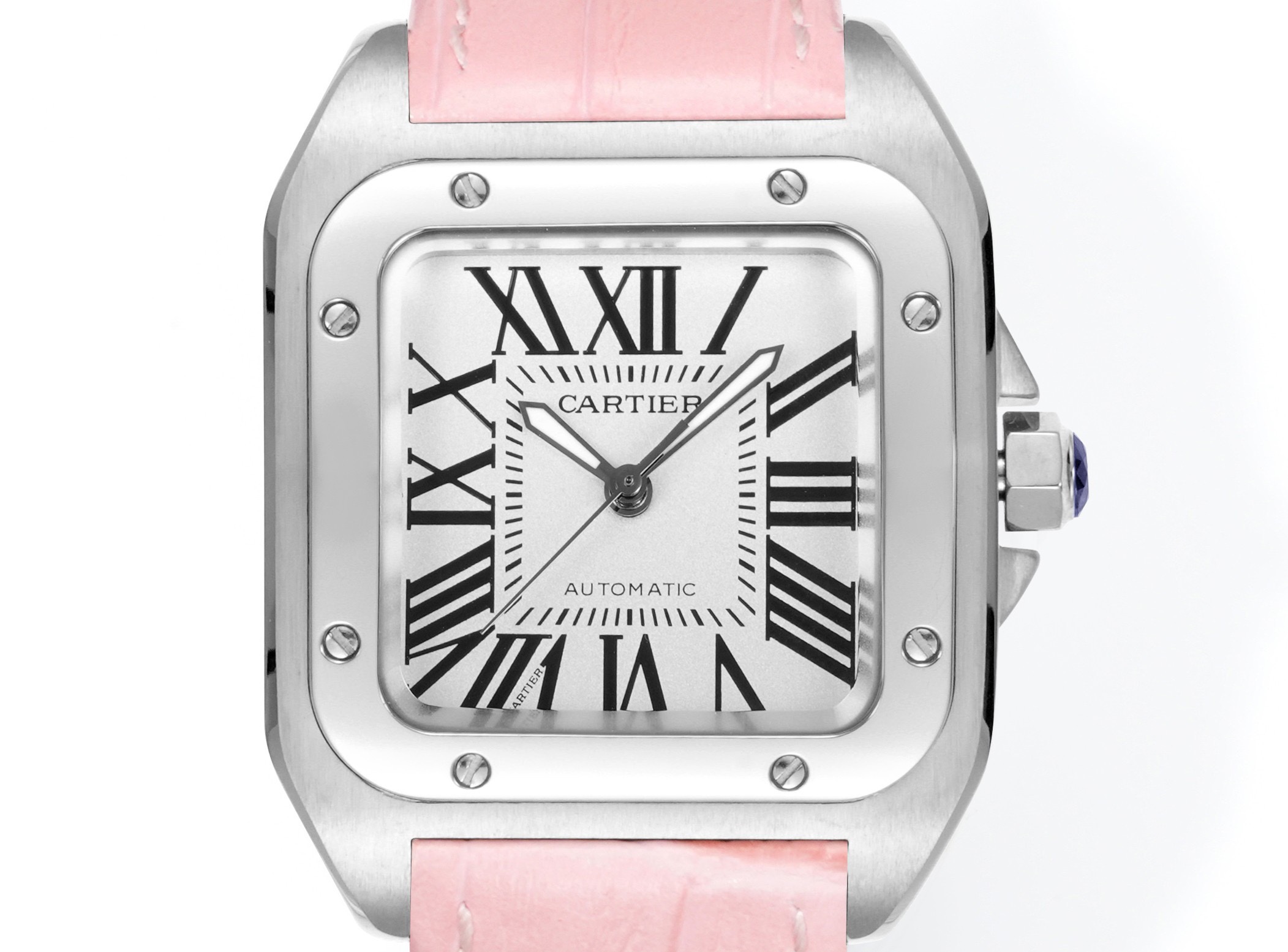 Cartier Santos 100th Anniversary Ladies Automatic Watch, 35.6mm