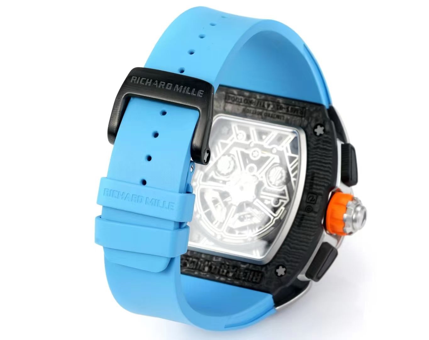 Richard Mille RM 65-01 McLaren W1 Automatic Chronograph Watch, Carbon TPT & Grade 5 Titanium Case