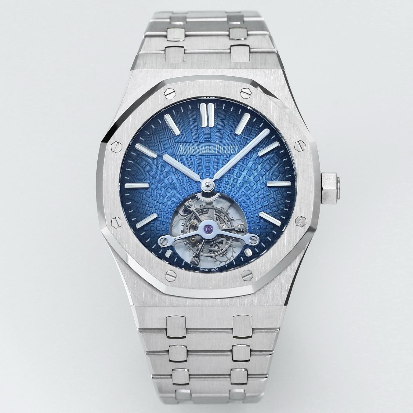Audemars Piguet Royal Oak Tourbillon 41mm Evolutive Tapisserie Dial Automatic Watch