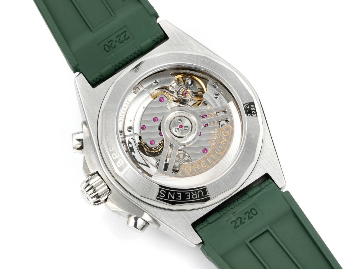 Breitling Chronomat Super Clone Watch | B01 Automatic Chronograph Movement, Diamond Bezel, 42mm