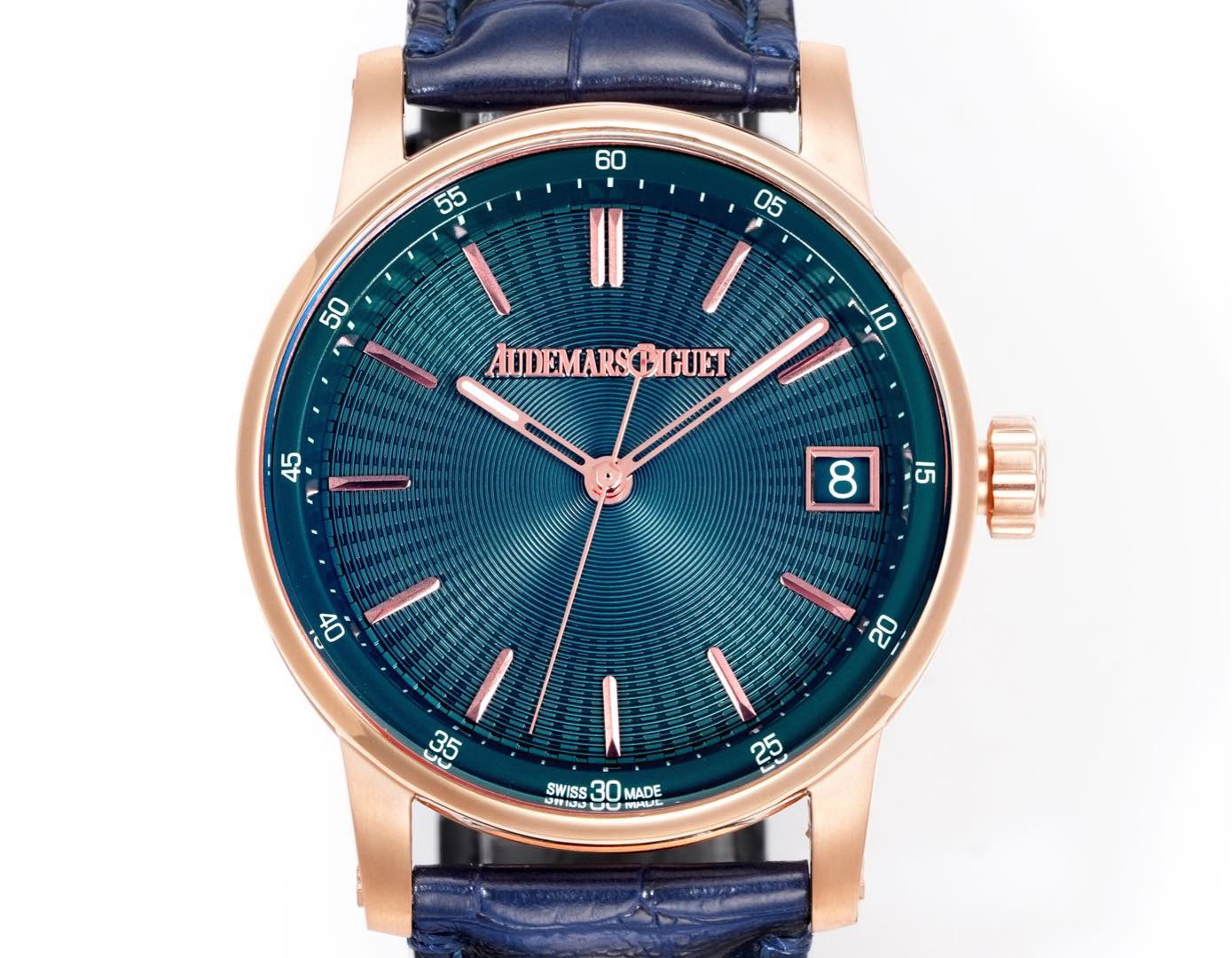 Audemars Piguet Royal Oak APK Factory CODE15210 CODE11.59 Blue Dial Automatic Watch
