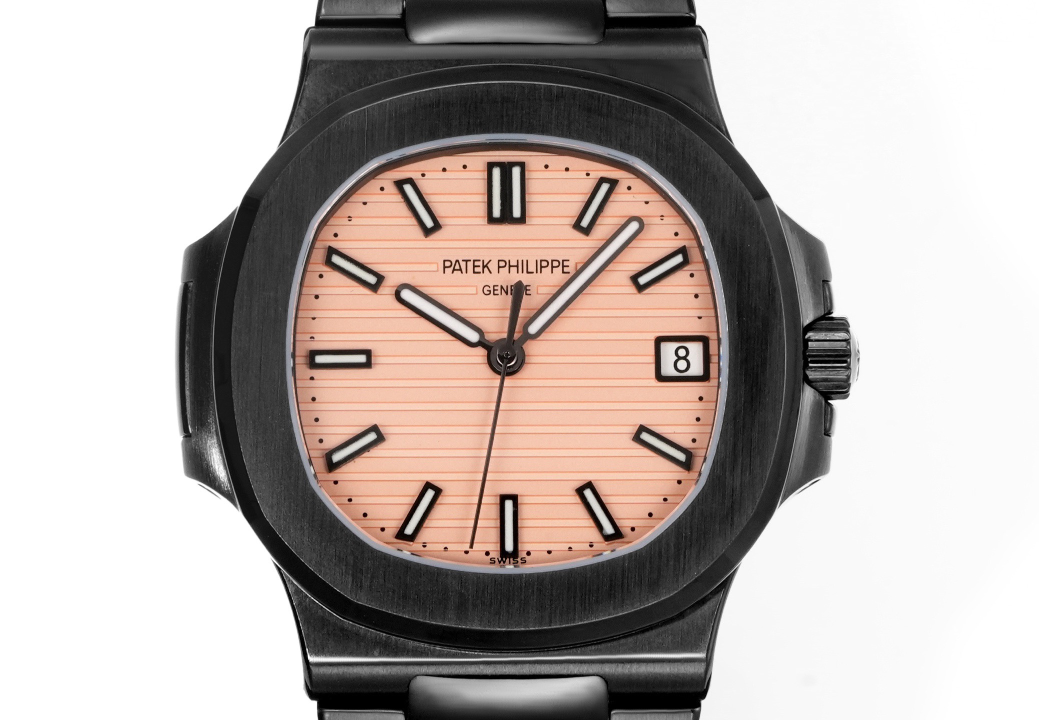 Patek Philippe Nautilus 5711 Black Warrior Limited Color Dial Watch, GR Factory, 40mm, Custom Modified 324 Movement