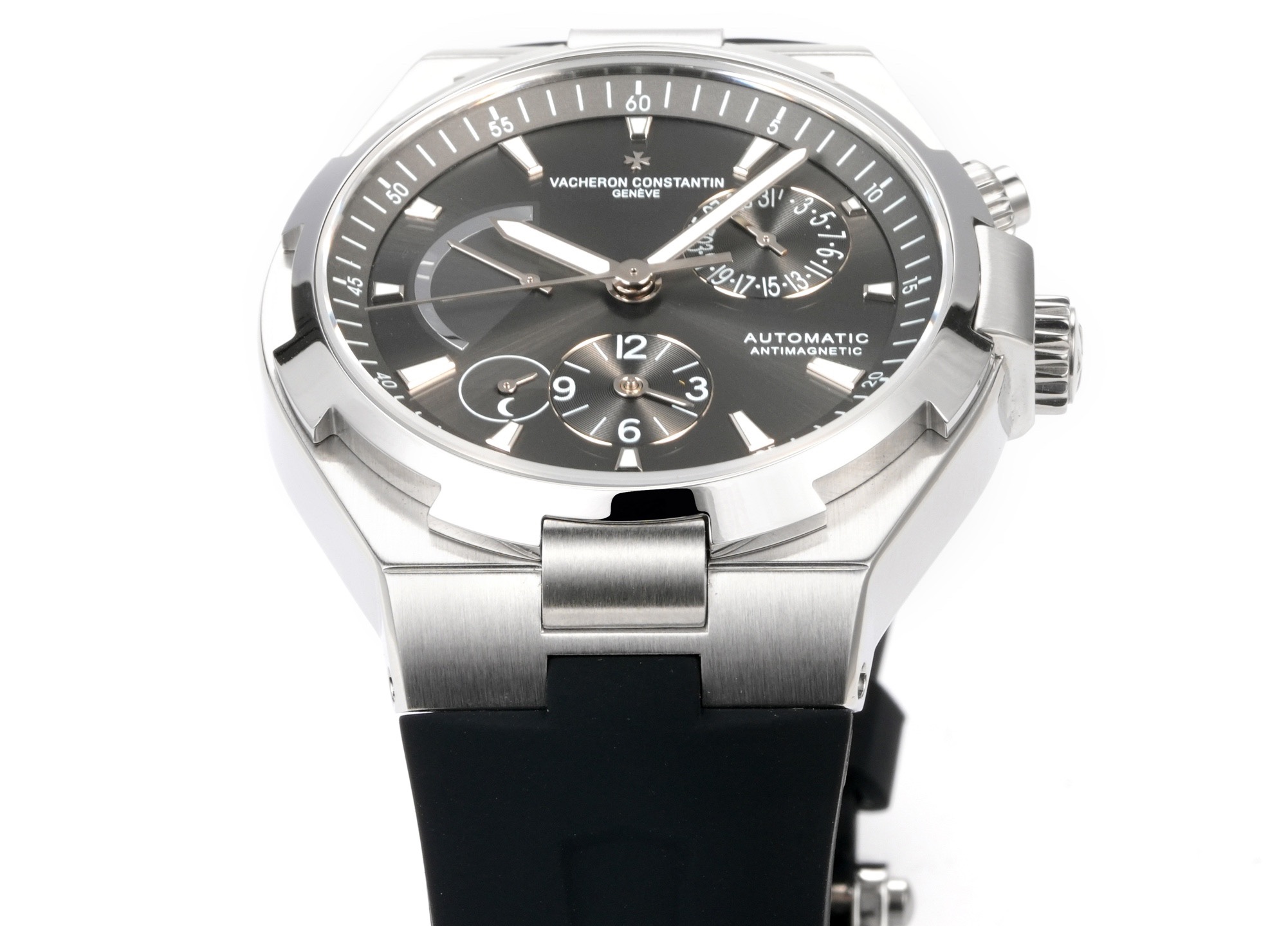 Vacheron Constantin Overseas RW4 Multifunctional Mechanical Watch, 42mm Stainless Steel Casual Business Gentleman Wristwatch