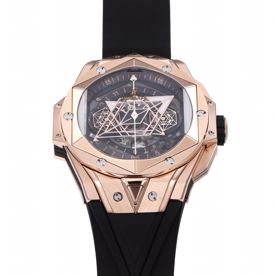 HUBLOT Big Bang Sang Bleu II Watch | BBF Super Clone Titanium Automatic Chronograph Wristwatch
