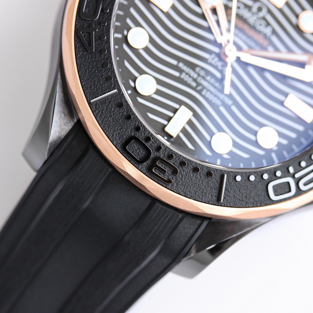 Omega Seamaster 300m Super Clone Watch | 43.5mm Full Black Zirconia Ceramic Case