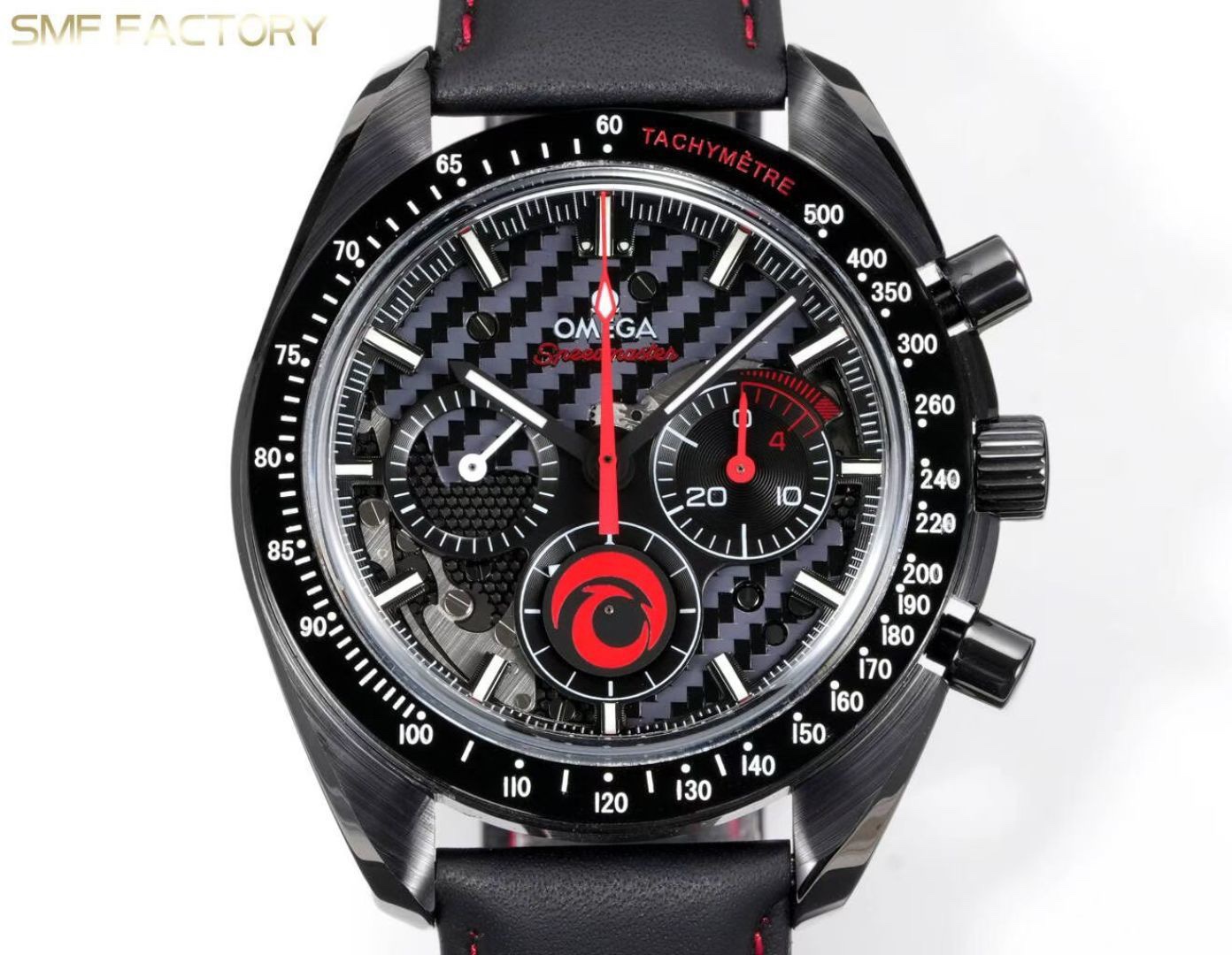 Omega Speedmaster Dark Side of the Moon SMF RW6 Top‑Grade Manual Chronograph Watch Genuine Ceramic Case