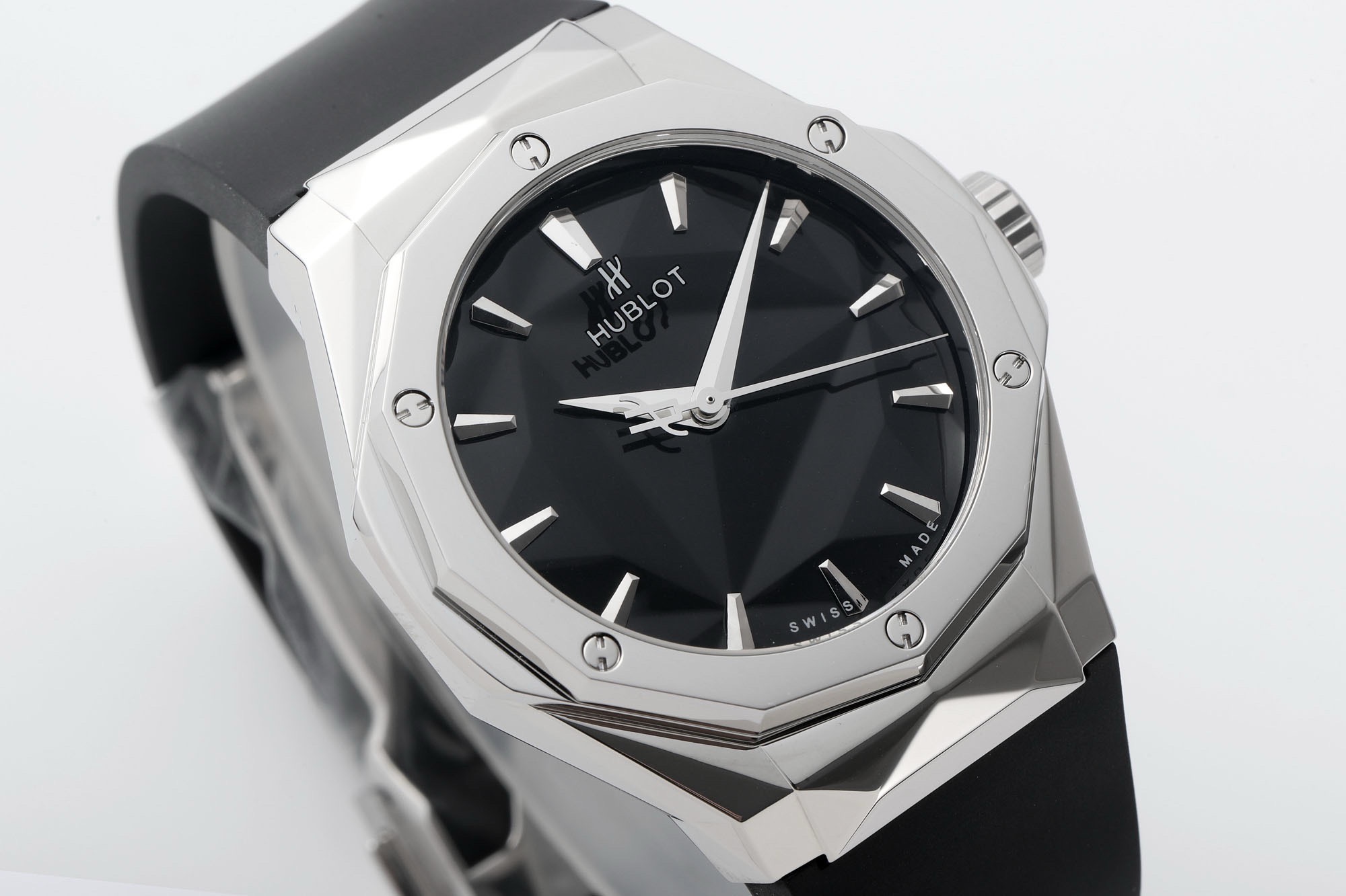 Hublot x Richard Orlinski Co-branded Watch APS Top Replica, 40mm Faceted Polygon Case