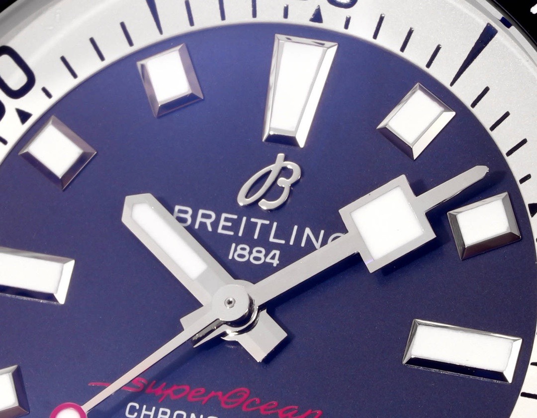 BREITLING Superocean 42mm Dive Watch, GR Factory Version Luminous Dial Ceramic Bezel Rubber Strap Multiple Colors