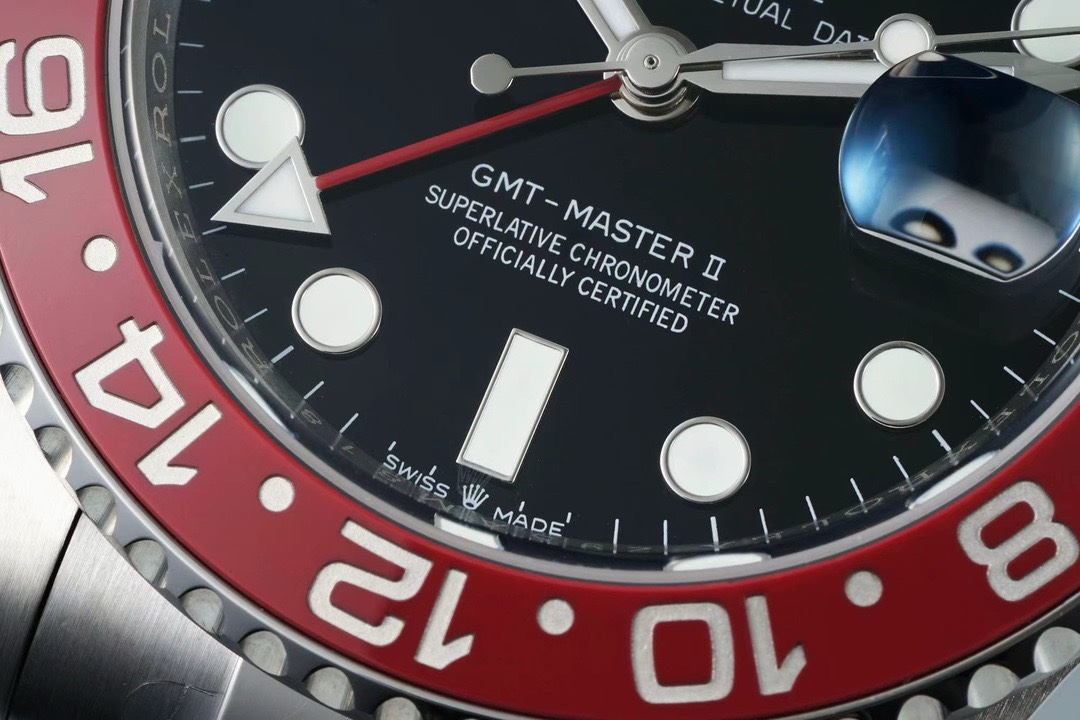 Rolex GMT Travel Watch 904L Steel Cal.3285 Movement