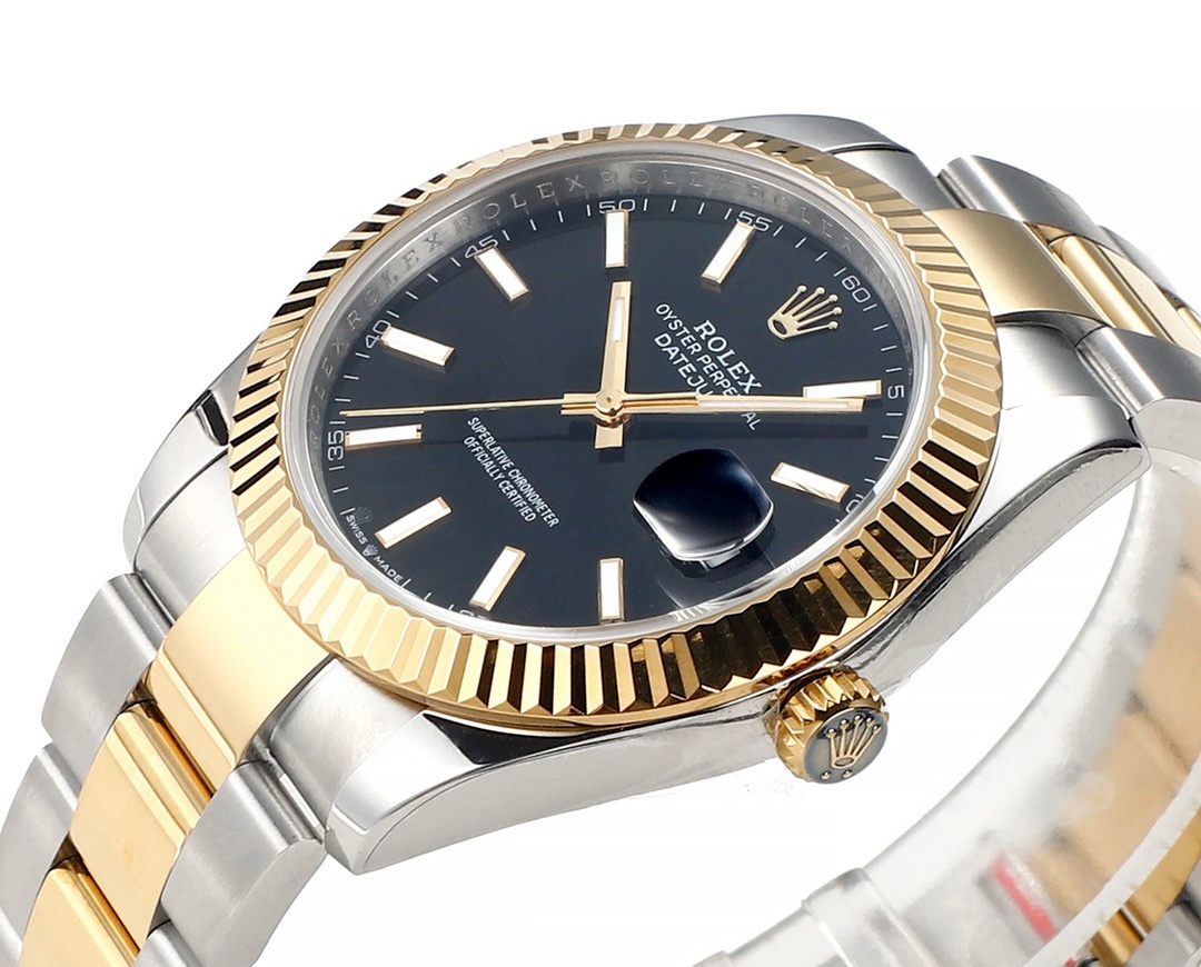 Rolex Datejust 41mm Automatic Watch 3235 Movement 72‑Hour Power Reserve Fluted Bezel
