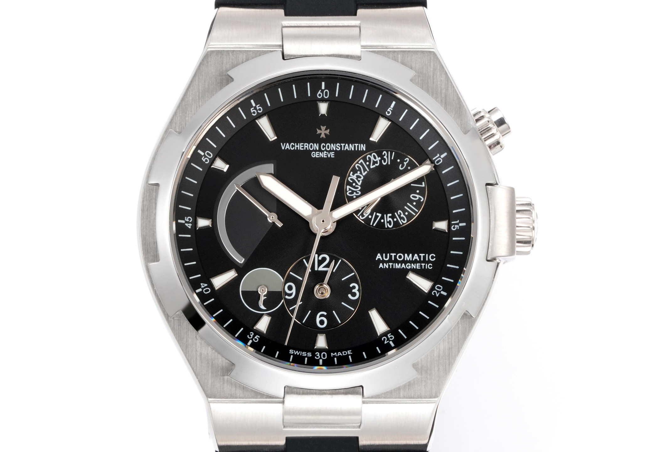 Vacheron Constantin Overseas RW4 Multifunctional Mechanical Watch, 42mm Stainless Steel Casual Business Gentleman Wristwatch