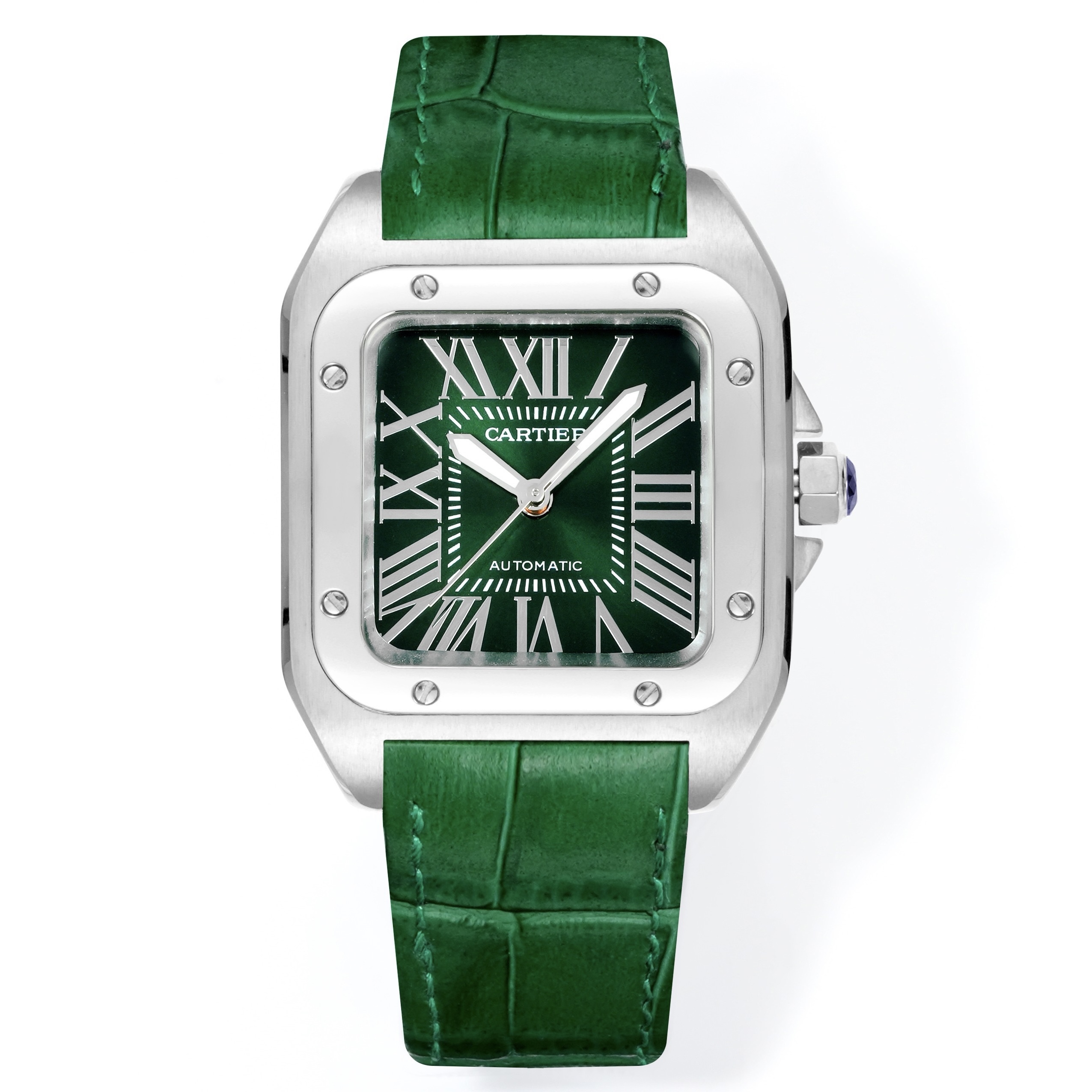 Cartier Santos 100th Anniversary Ladies Automatic Watch, 35.6mm