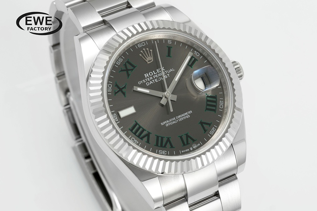 Rolex EWE Factory Datejust 41mm Men Watch, 3235 Automatic Movement, 904L Steel