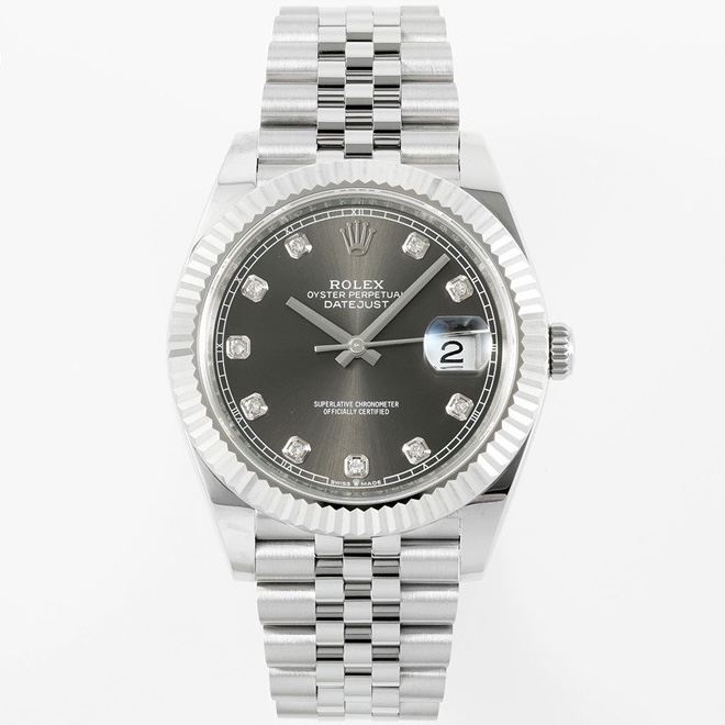 Rolex EWE Factory Datejust 41mm Men Watch, 3235 Automatic Movement, 904L Steel