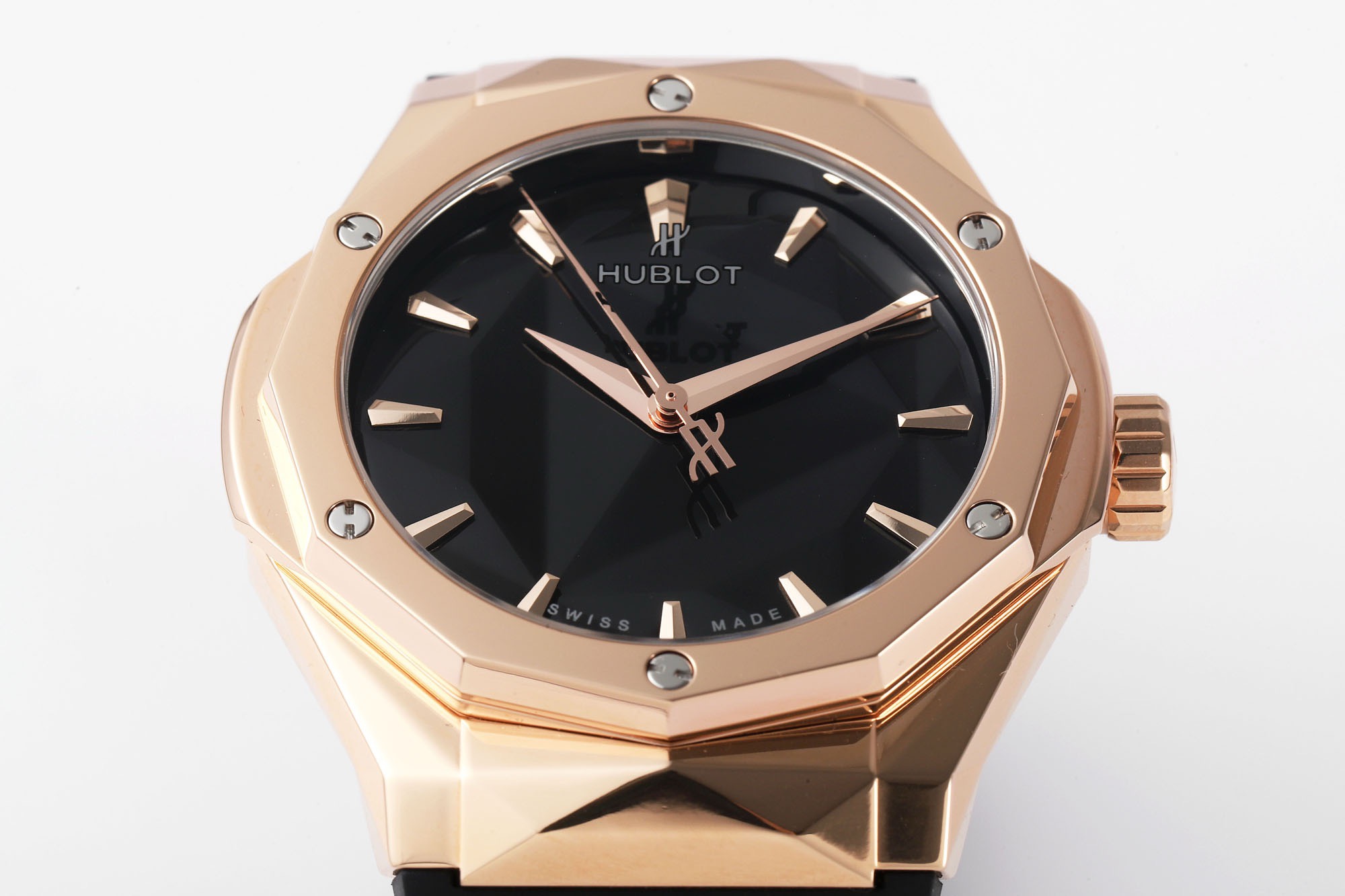 Hublot x Richard Orlinski Co-branded Watch APS Top Replica, 40mm Faceted Polygon Case