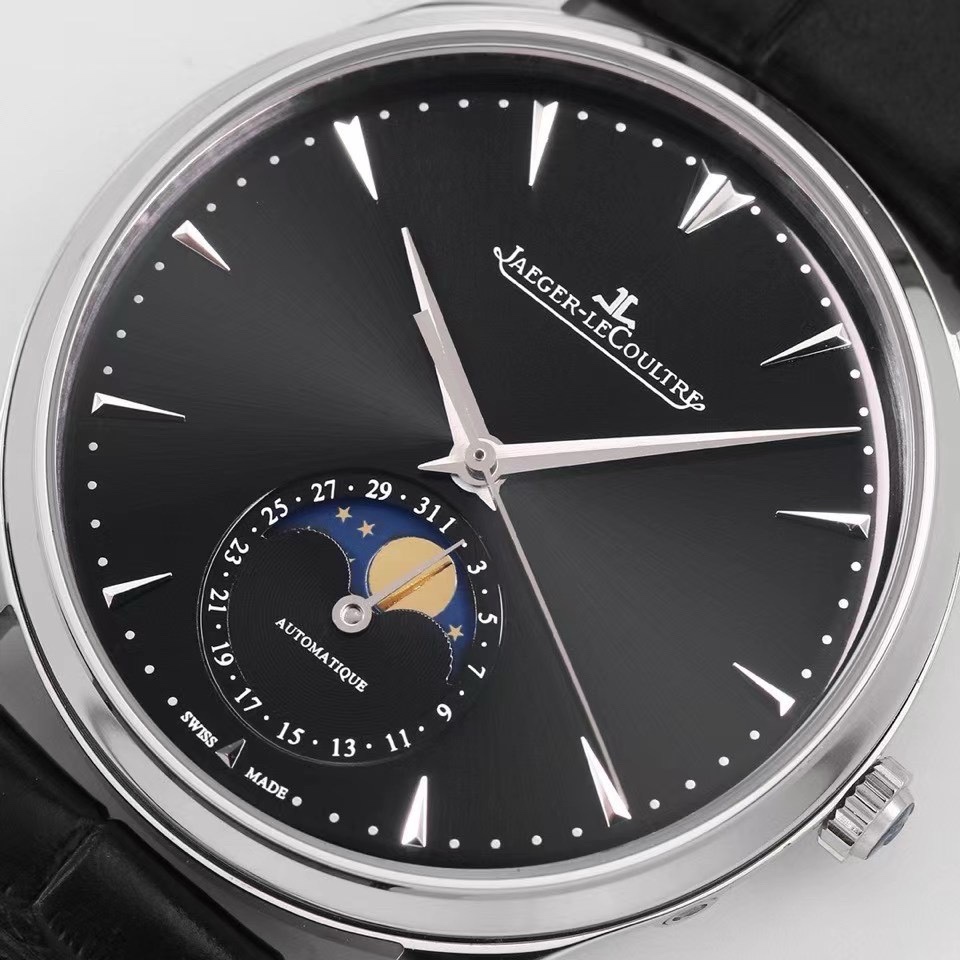 Jaeger-LeCoultre Master Ultra Thin Moon Automatic Watch, Multiple Dial & Case Color Options